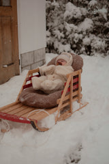Housse pour coussin sherpa
