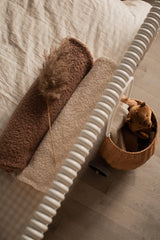 Housse pour coussin sherpa