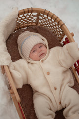 Housse pour coussin sherpa