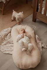 Housse pour coussin sherpa