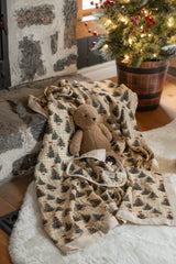 Christmas small blanket pacifier