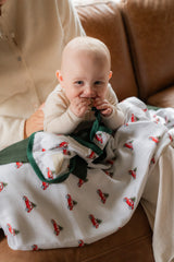 Christmas small blanket pacifier