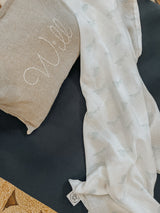 Mousseline motif & uni