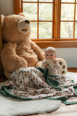 Christmas small blanket pacifier