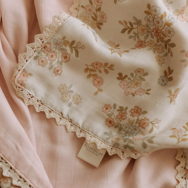 6 layer blanket -  FLOWERS